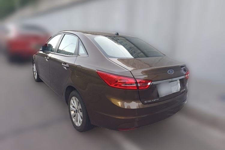 Used Ford Escort 2017 Happiness Edition 1.5L Automatic Fashion Version Rear Left 45 Deg