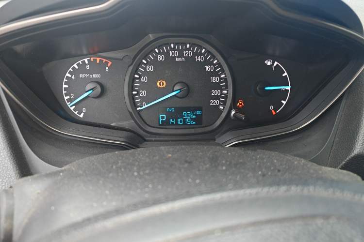 Used Ford Escort 2017 1.5L Automatic Comfort Model Odometer Close Up