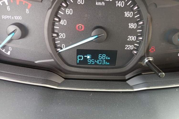 Used Ford Escort 2017 1.5L Automatic Comfort Model Odometer Close Up