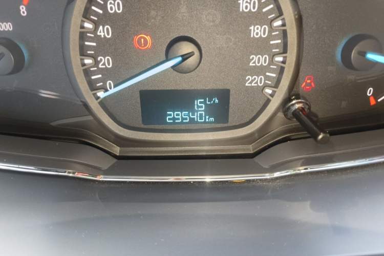 Used Ford Escort 2017 Happy Edition 1.5L Manual Fashion Model Odometer Close Up