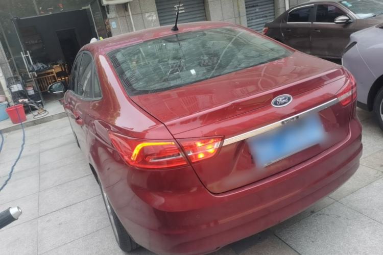 Used Ford Escort 2017 Happiness Edition 1.5L Automatic Fashion Version Rear Left 45 Deg