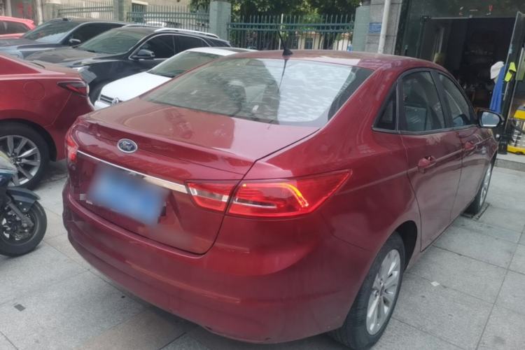 Used Ford Escort 2017 Happiness Edition 1.5L Automatic Fashion Version Rear Right 45 Deg