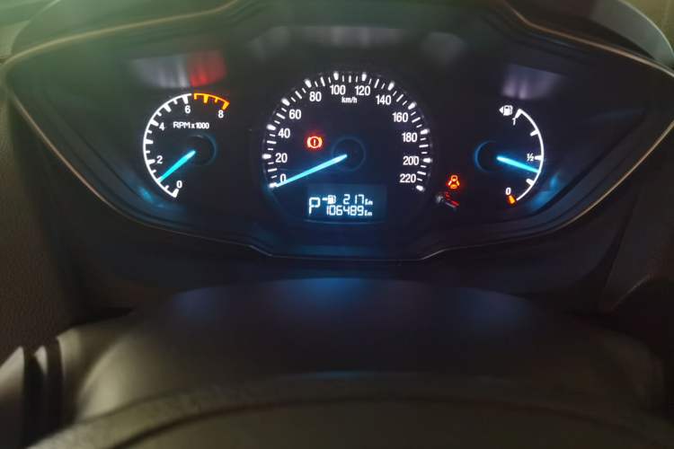 Used Ford Escort 2017 Revised Version 1.5L Automatic Comfort Edition Odometer Close Up