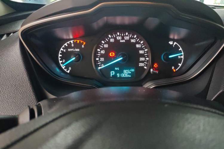 Used Ford Escort 2017 Revised Version 1.5L Automatic Comfort Edition Odometer Close Up
