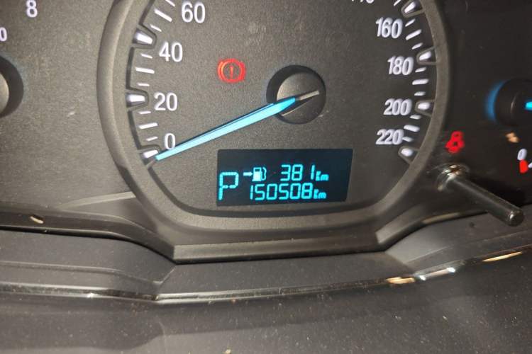Used Ford Escort 2017 Happiness Edition 1.5L Automatic Fashion Version Odometer Close Up