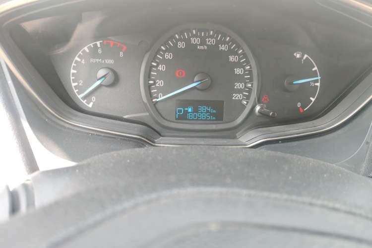 Used Ford Escort 2017 Revised Version 1.5L Automatic Comfort Edition Odometer Close Up