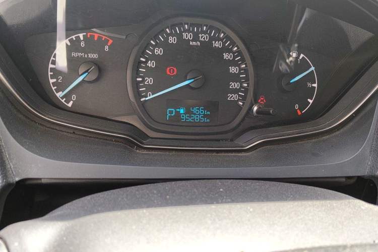 Used Ford Escort 2017 Revised Version 1.5L Automatic Comfort Edition Odometer Close Up