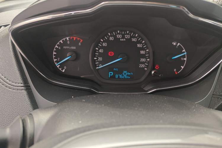 Used Ford Escort 2017 Happiness Edition 1.5L Automatic Fashion Version Odometer Close Up