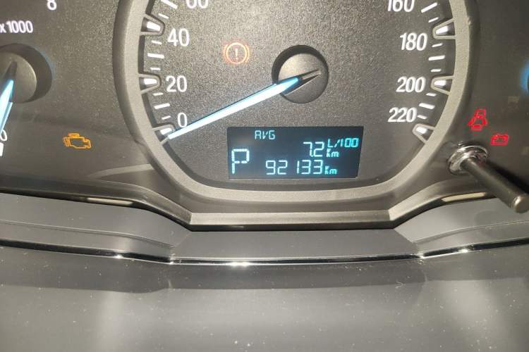 Used Ford Escort 2017 Happiness Edition 1.5L Automatic Fashion Version Odometer Close Up