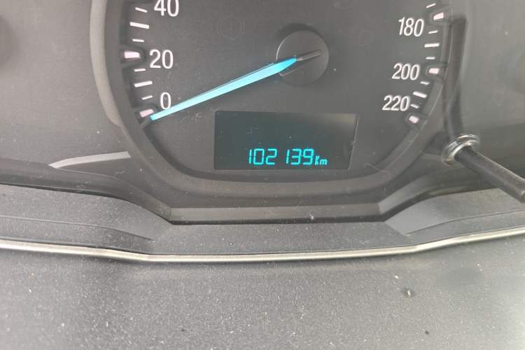 Used Ford Escort 2017 1.5L Manual Comfort Model Odometer Close Up