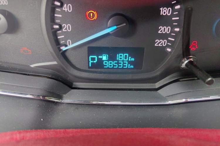 Used Ford Escort 2017 Happiness Edition 1.5L Automatic Fashion Version Odometer Close Up