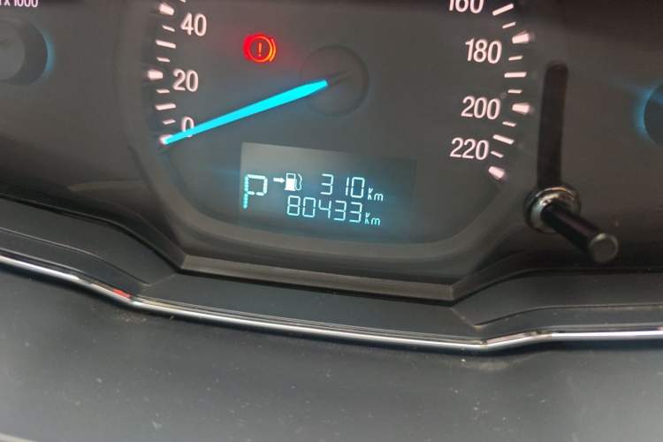 Used Ford Escort 2017 Happiness Edition 1.5L Automatic Fashion Version Odometer Close Up