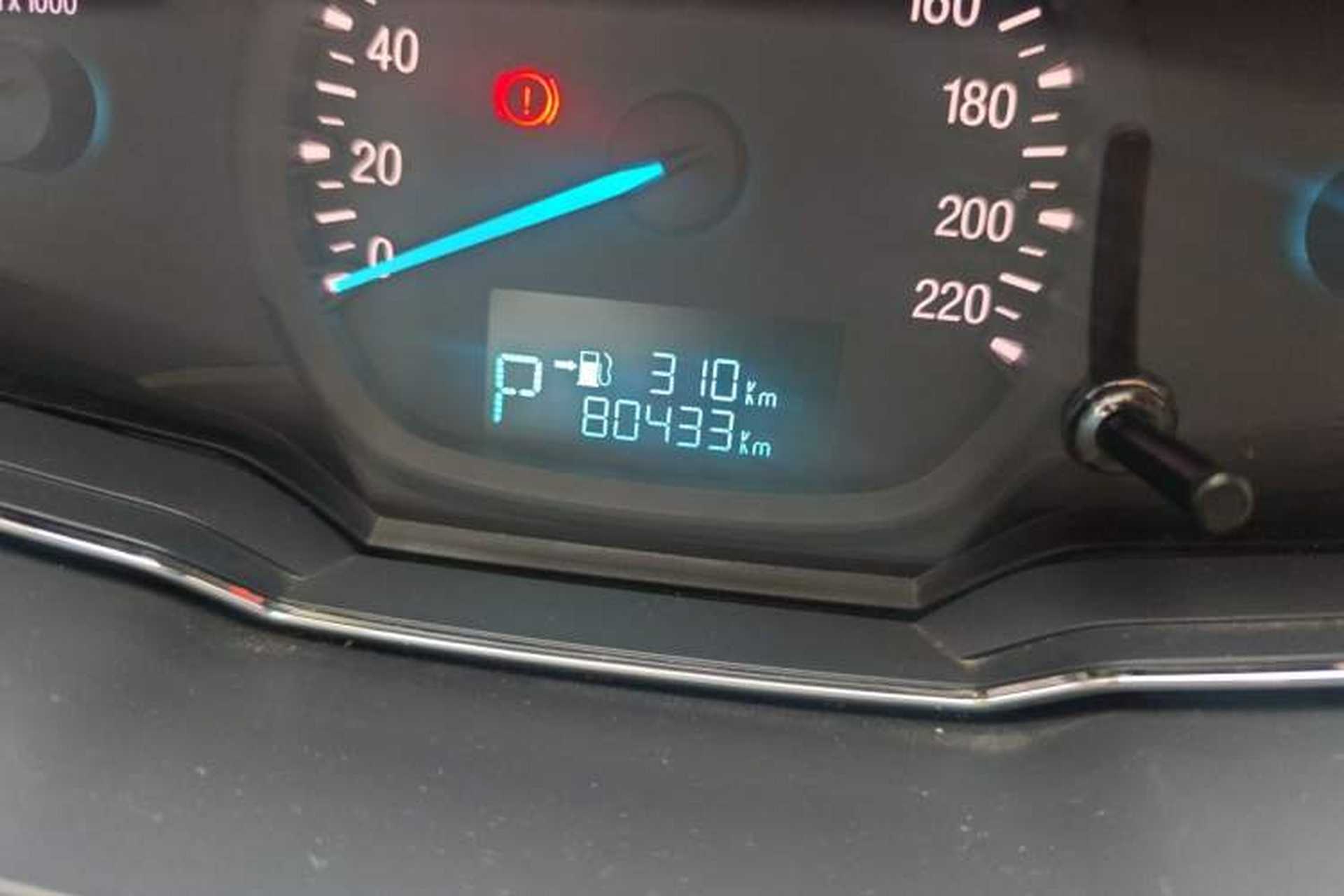 Used Ford Escort 2017 Happiness Edition 1.5L Automatic Fashion Version Odometer Close Up