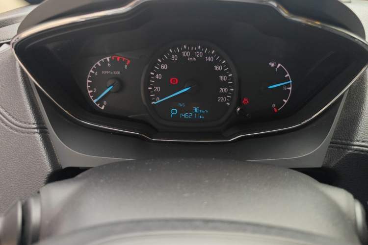 Used Ford Escort 2017 Happiness Edition 1.5L Automatic Fashion Version Odometer Close Up