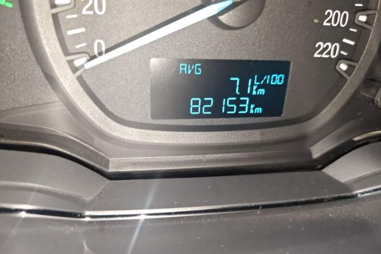 Used Ford Escort 2017 Happy Edition 1.5L Manual Fashion Model Odometer Close Up