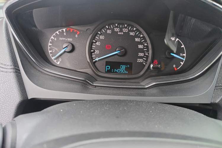 Used Ford Escort 2017 Happiness Edition 1.5L Automatic Fashion Version Odometer Close Up
