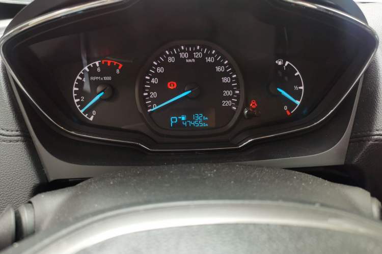 Used Ford Escort 2017 Happiness Edition 1.5L Automatic Fashion Version Odometer Close Up