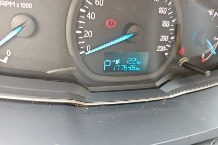 Used Ford Escort 2017 Revised Version 1.5L Automatic Comfort Edition Odometer Close Up