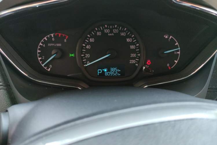 Used Ford Escort 2017 Happiness Edition 1.5L Automatic Fashion Version Odometer Close Up