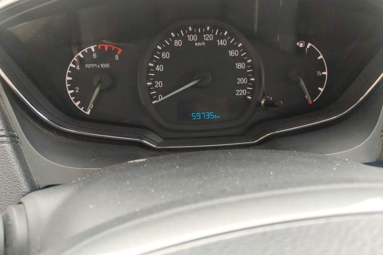 Used Ford Escort 2017 1.5L Automatic Comfort Model Odometer Close Up
