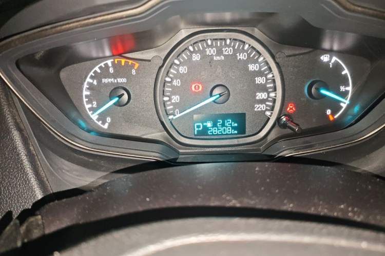 Used Ford Escort 2017 Revised Version 1.5L Automatic Comfort Edition Odometer Close Up