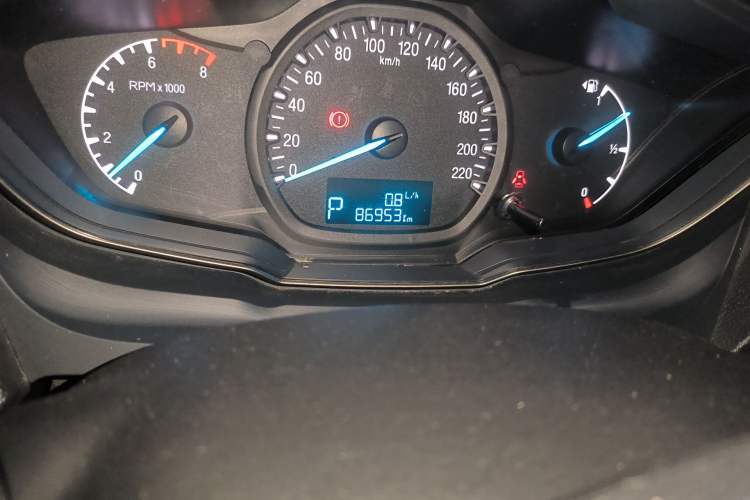 Used Ford Escort 2017 Revised Version 1.5L Automatic Comfort Edition Odometer Close Up