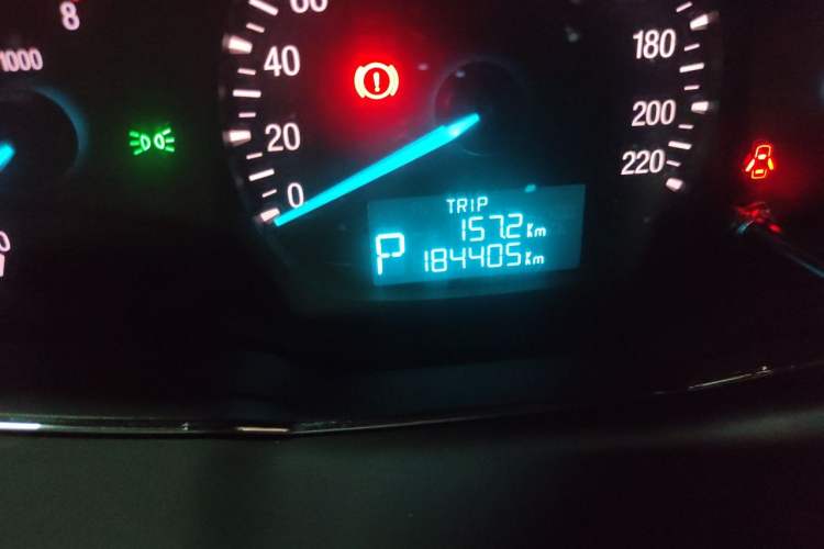 Used Ford Escort 2017 Happiness Edition 1.5L Automatic Fashion Version Odometer Close Up