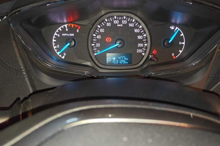 Used Ford Escort 2017 Happiness Edition 1.5L Automatic Fashion Version Odometer Close Up