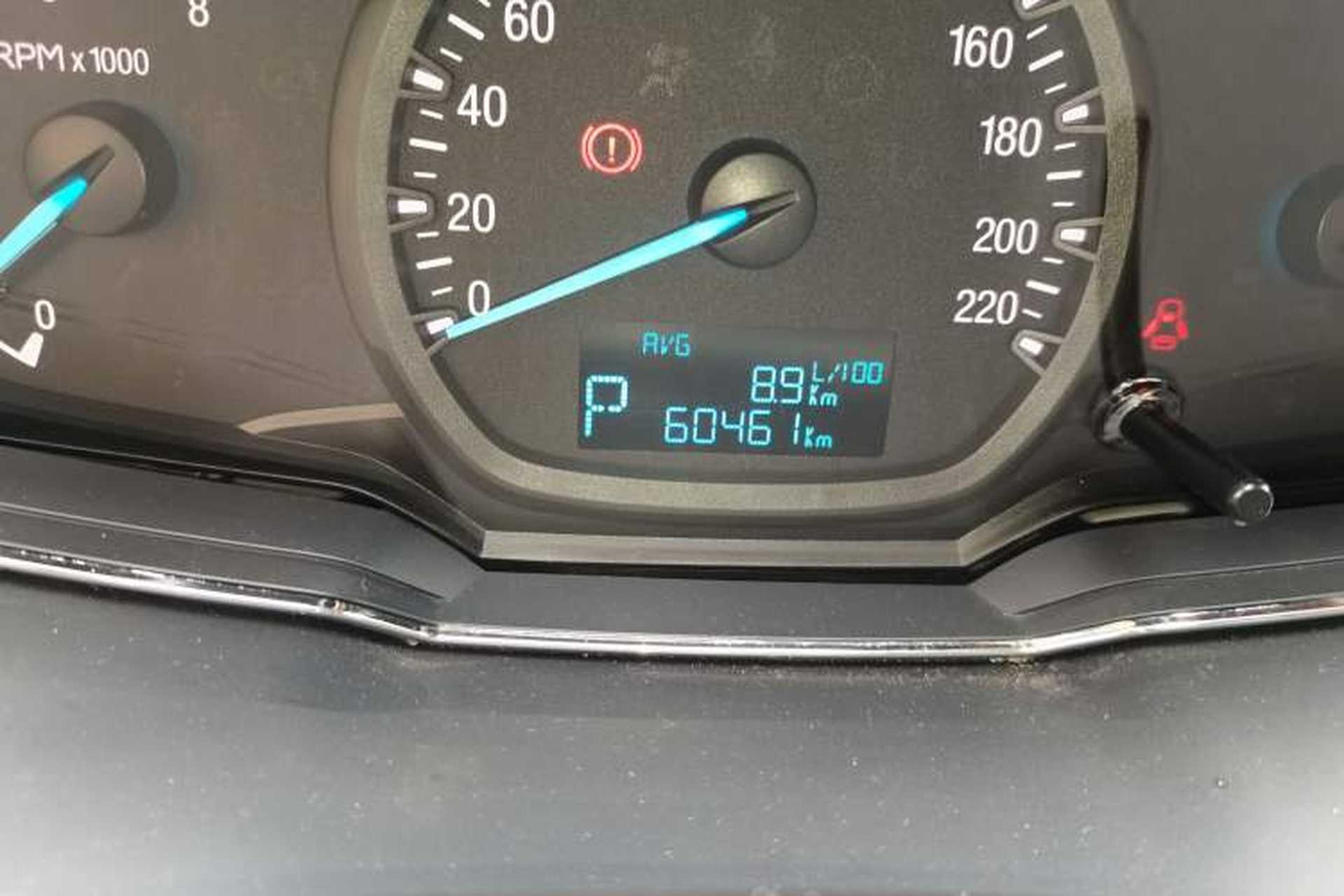 Used Ford Escort 2017 Happiness Edition 1.5L Automatic Fashion Version Odometer Close Up
