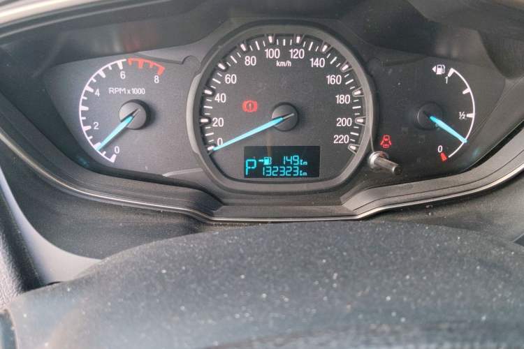 Used Ford Escort 2017 1.5L Automatic Comfort Model Odometer Close Up