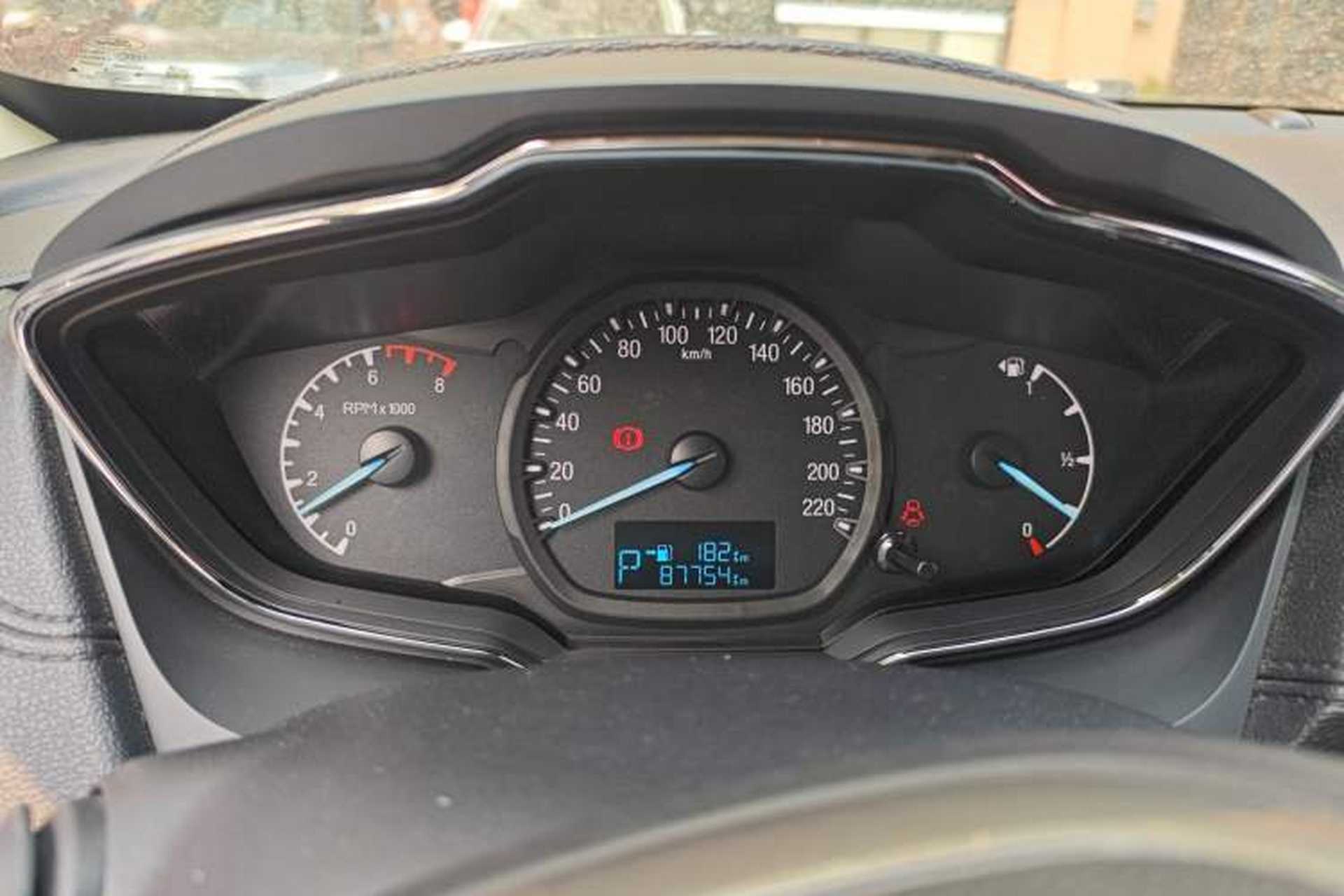 Used Ford Escort 2017 Happiness Edition 1.5L Automatic Fashion Version Odometer Close Up