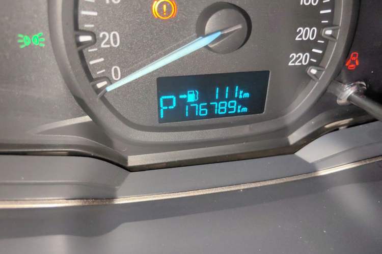 Used Ford Escort 2017 1.5L Automatic Comfort Model Odometer Close Up