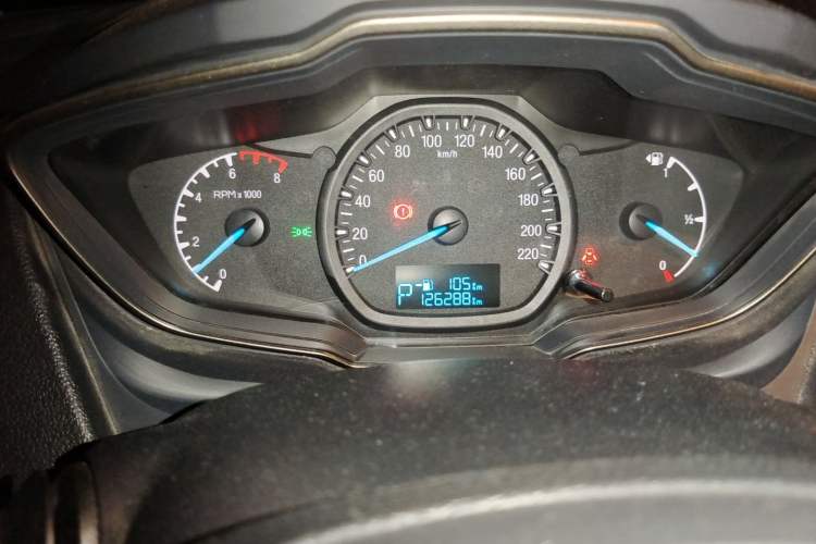 Used Ford Escort 2017 Revised Version 1.5L Automatic Comfort Edition Odometer Close Up