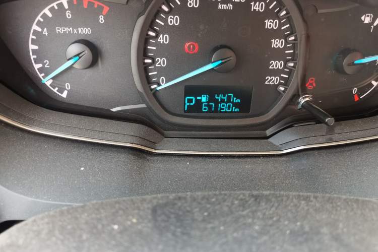 Used Ford Escort 2017 Revised Version 1.5L Automatic Comfort Edition Odometer Close Up