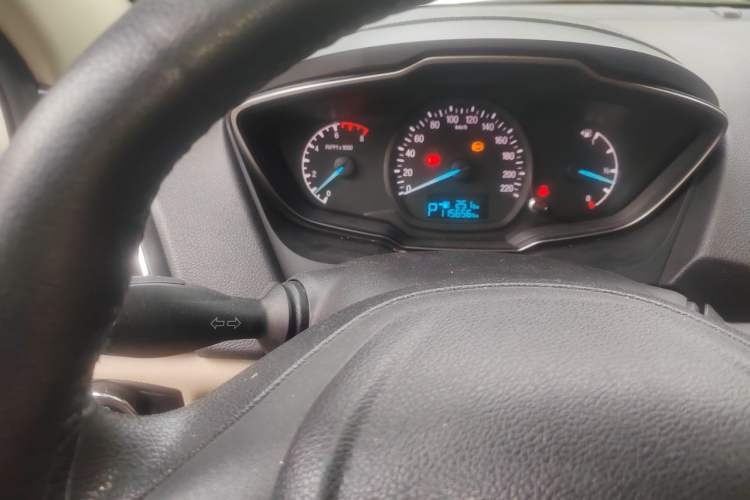 Used Ford Escort 2017 1.5L Automatic Comfort Model Odometer Close Up