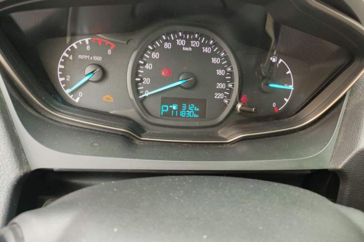 Used Ford Escort 2017 1.5L Automatic Comfort Model Odometer Close Up