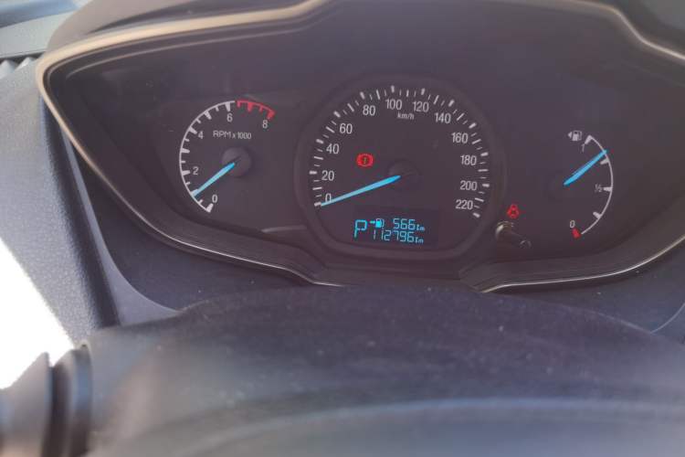 Used Ford Escort 2017 1.5L Automatic Comfort Model Odometer Close Up