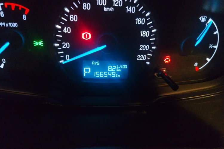 Used Ford Escort 2017 Happiness Edition 1.5L Automatic Fashion Version Odometer Close Up