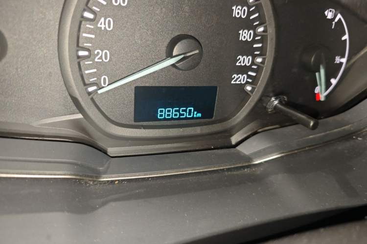 Used Ford Escort 2017 1.5L Automatic Comfort Model Odometer Close Up