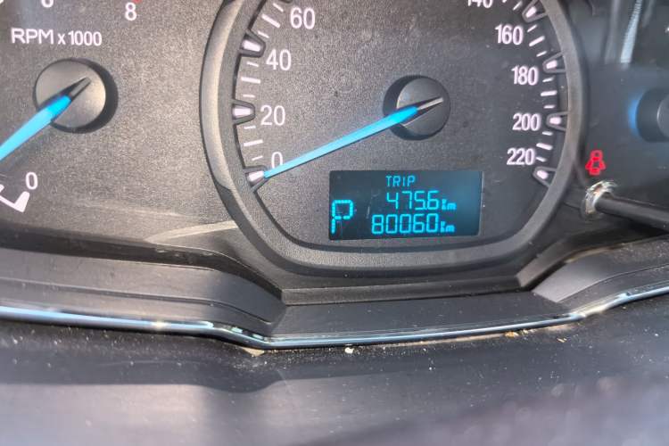 Used Ford Escort 2017 Happiness Edition 1.5L Automatic Fashion Version Odometer Close Up