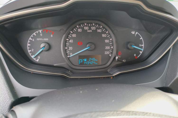 Used Ford Escort 2017 Revised Version 1.5L Automatic Comfort Edition Odometer Close Up