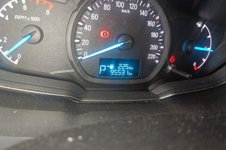 Used Ford Escort 2017 1.5L Automatic Comfort Model Odometer Close Up