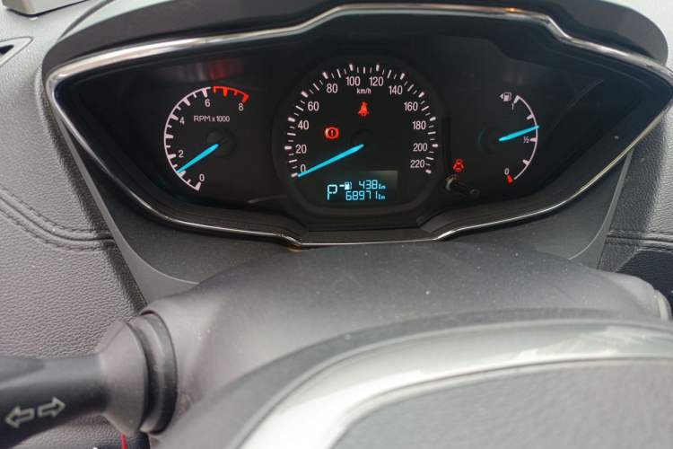 Used Ford Escort 2017 Happiness Edition 1.5L Automatic Fashion Version Odometer Close Up