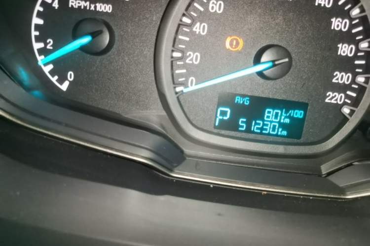 Used Ford Escort 2017 Revised Version 1.5L Automatic Comfort Edition Odometer Close Up