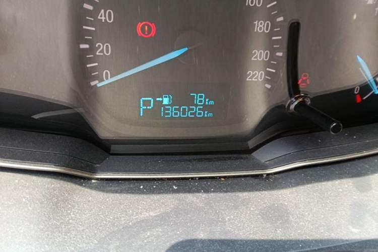 Used Ford Escort 2017 Revised Version 1.5L Automatic Comfort Edition Odometer Close Up