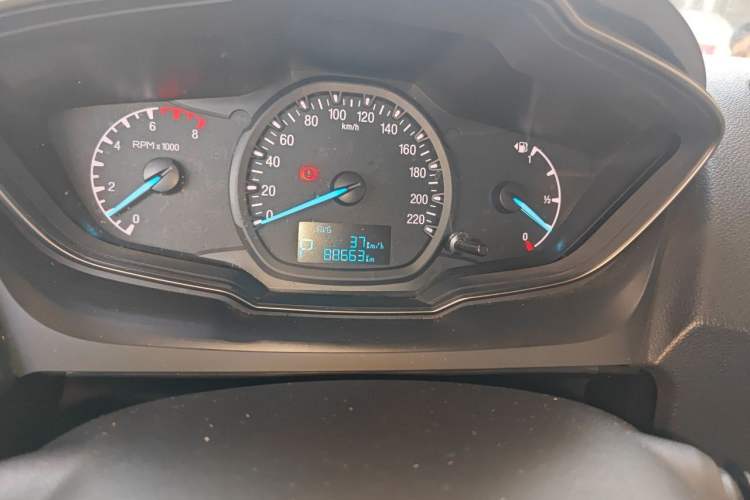Used Ford Escort 2017 Revised Version 1.5L Automatic Comfort Edition Odometer Close Up