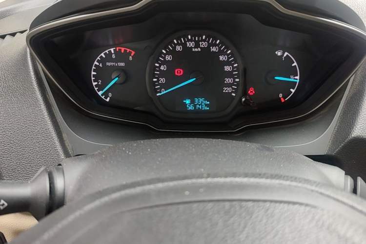 Used Ford Escort 2017 Revised Version 1.5L Manual Comfort Edition Odometer Close Up