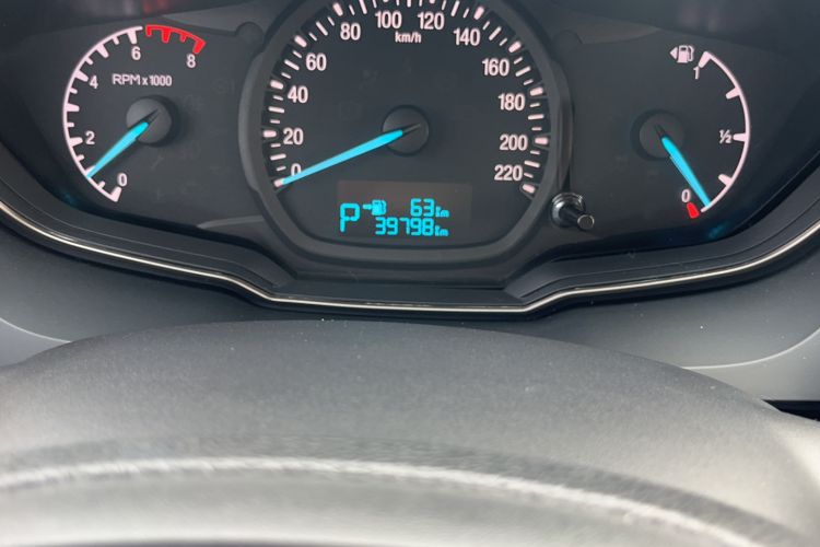Used Ford Escort 2017 Revised Version 1.5L Automatic Comfort Edition Odometer Close Up