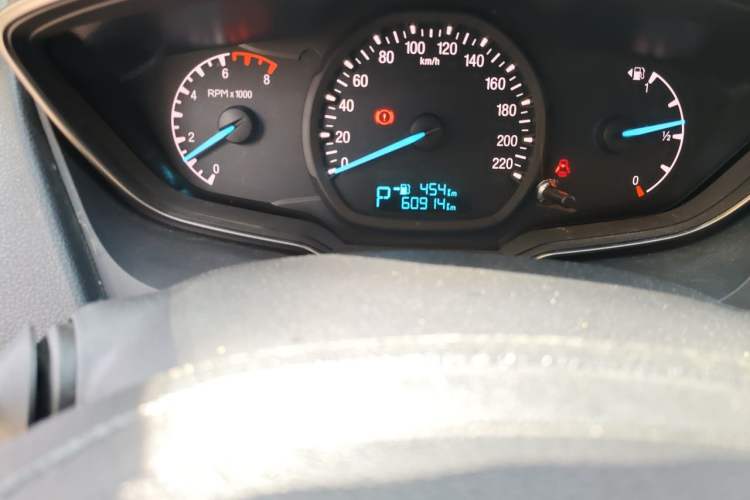 Used Ford Escort 2017 1.5L Automatic Comfort Model Odometer Close Up