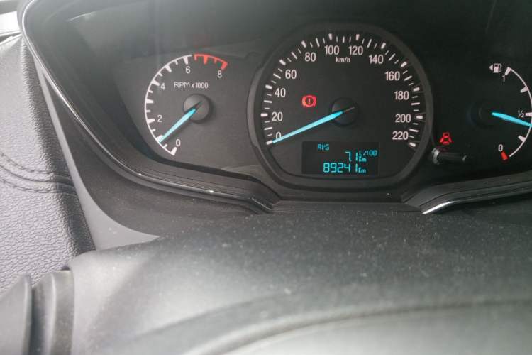 Used Ford Escort 2017 Happy Edition 1.5L Manual Fashion Model Odometer Close Up